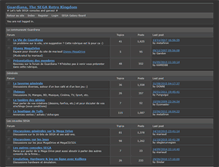 Tablet Screenshot of forums.guardiana.net